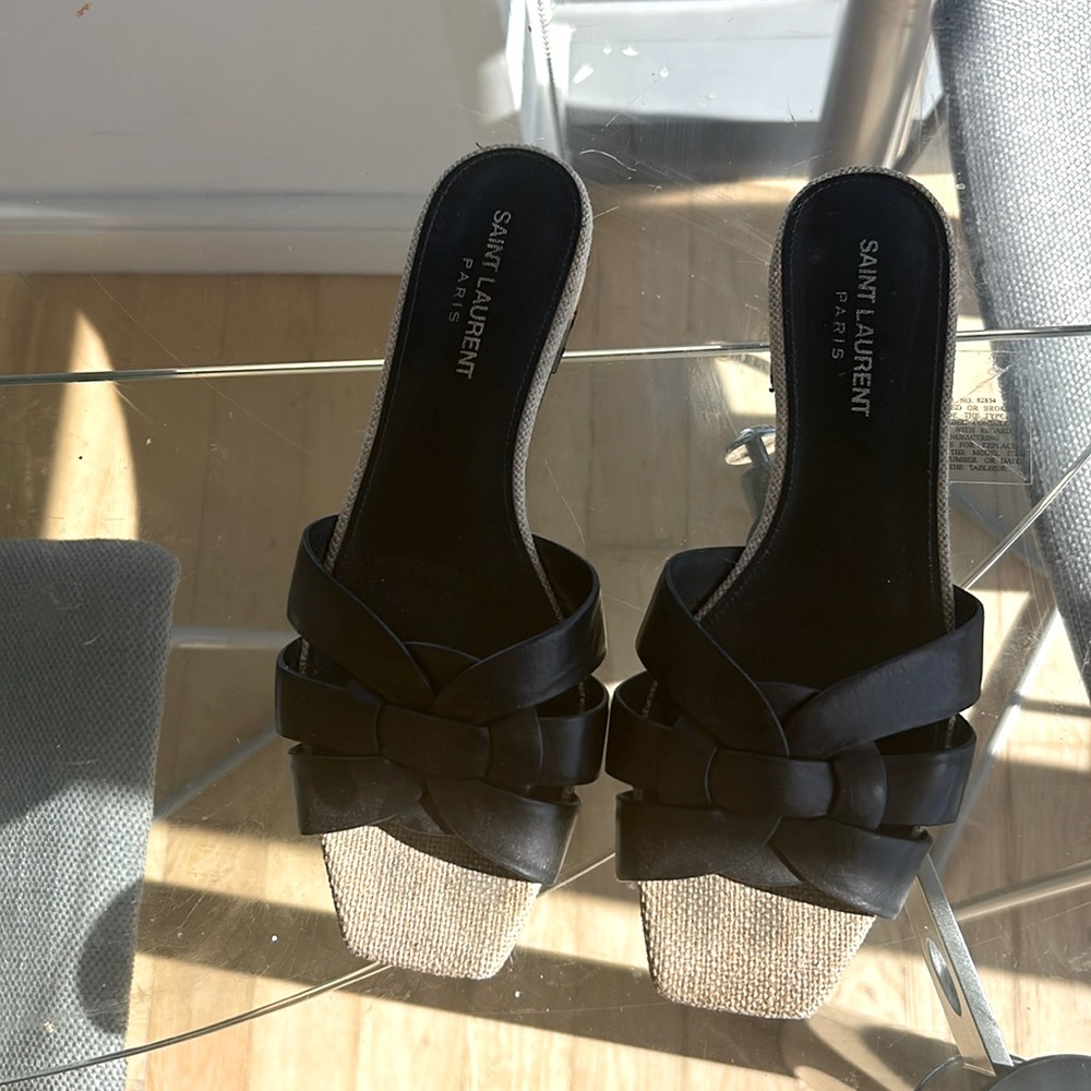Ysl tribute mules